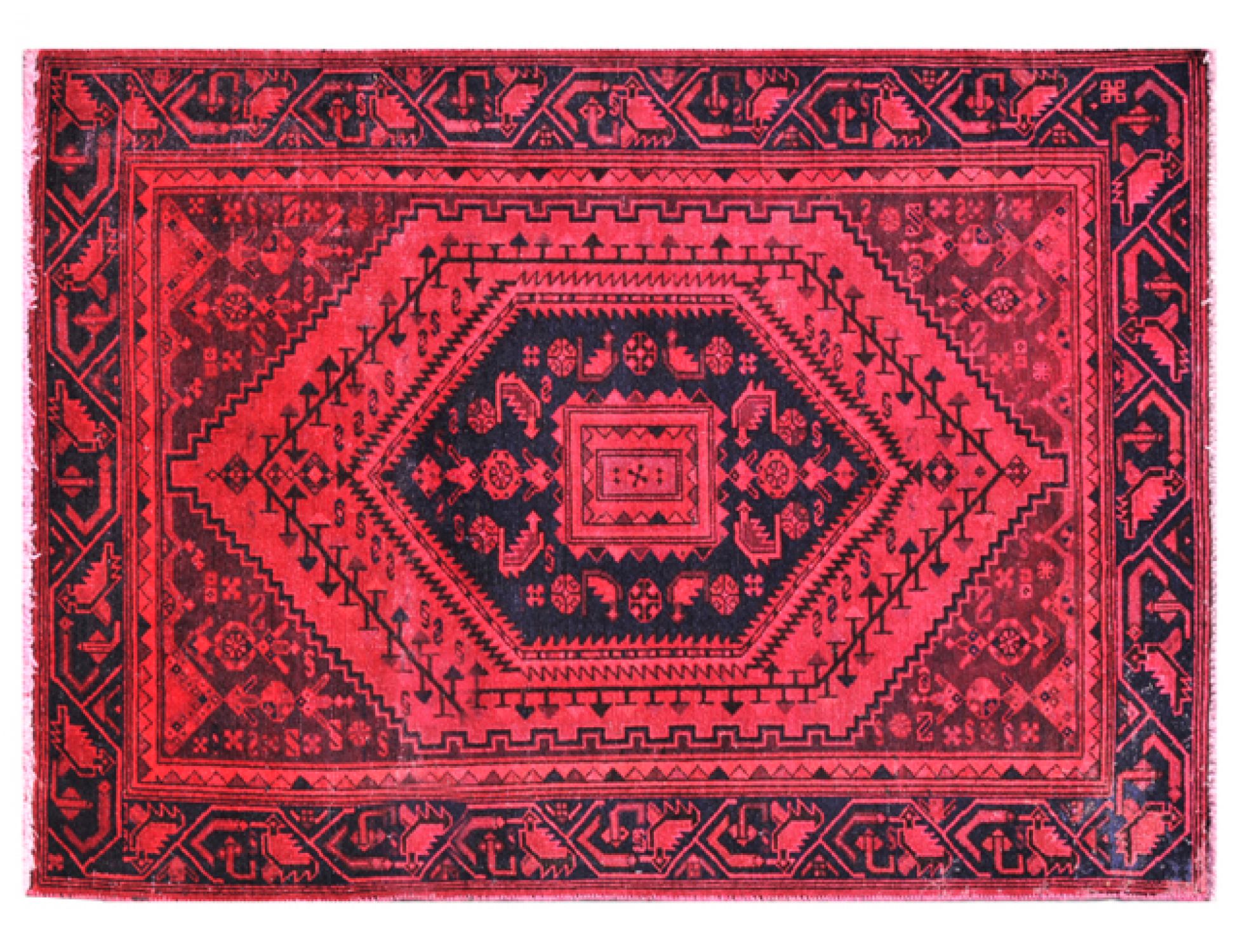 Vintage Χαλί  Κόκκινο <br/>181 x 126 cm