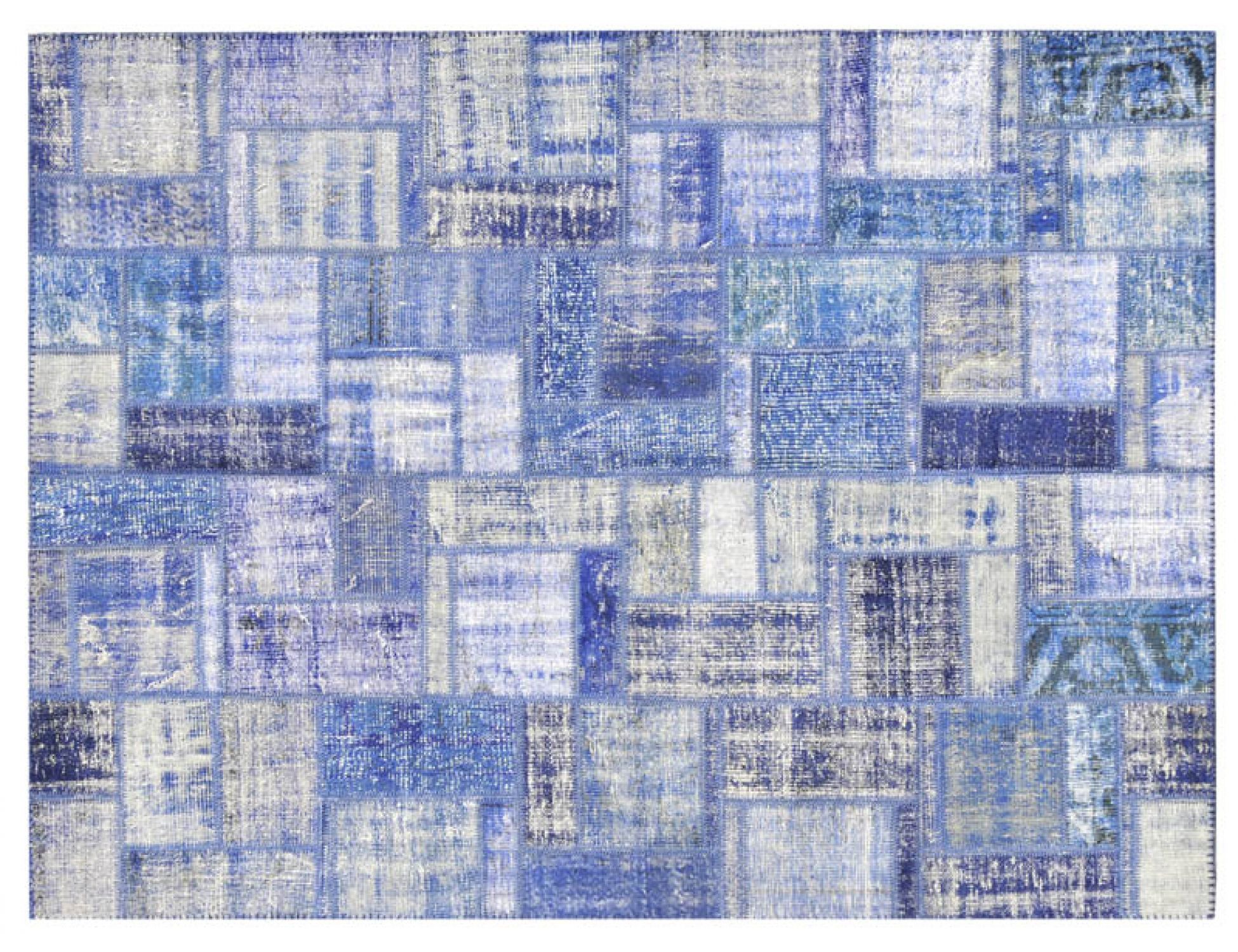 Patchwork Χαλί  Μπλε <br/>237 x 173 cm