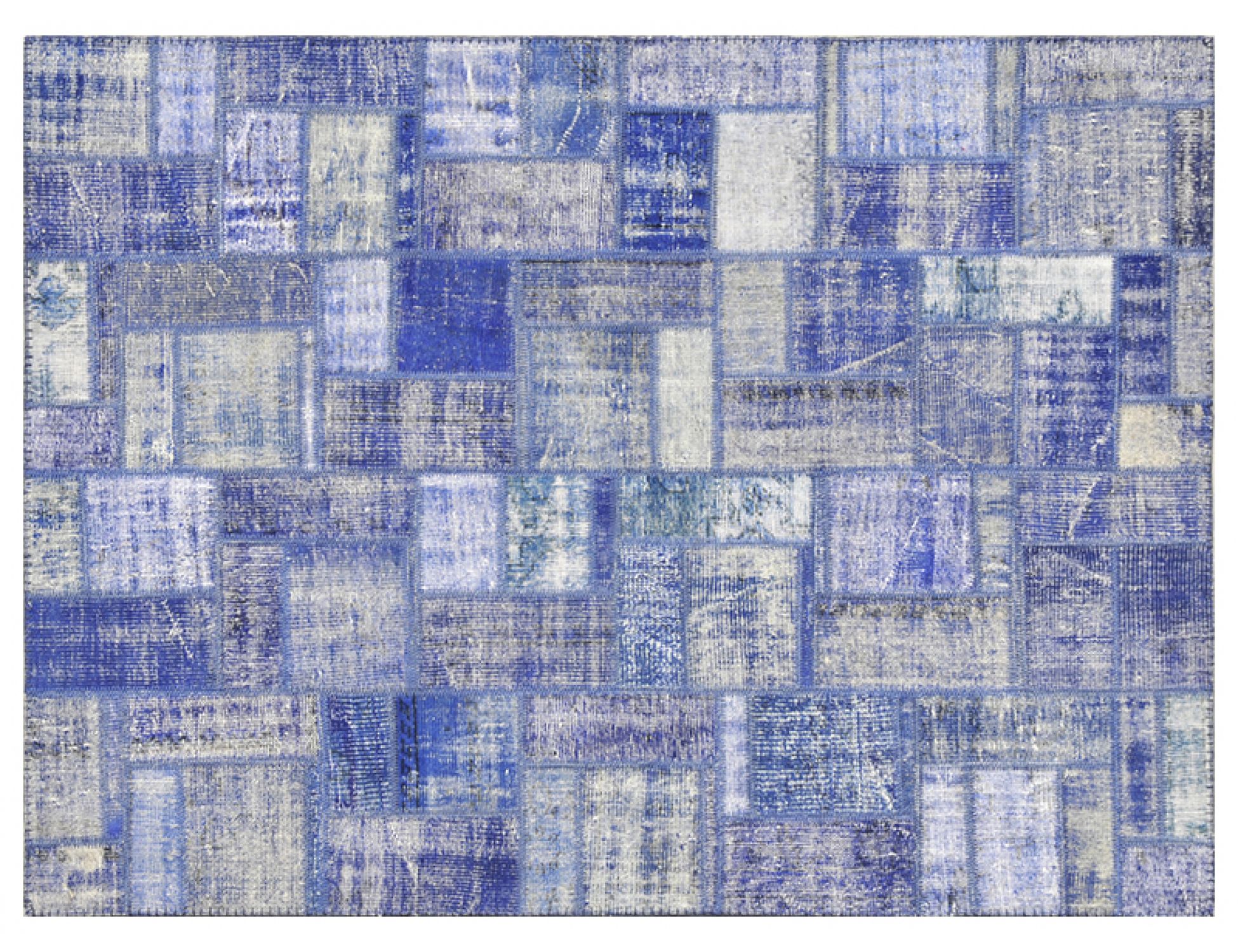 Patchwork Χαλί  Μπλε <br/>238 x 173 cm