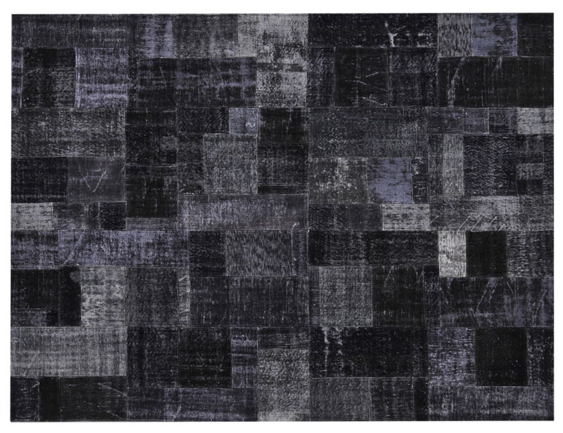 Patchwork Χαλί  Μαύρο <br/>302 x 251 cm