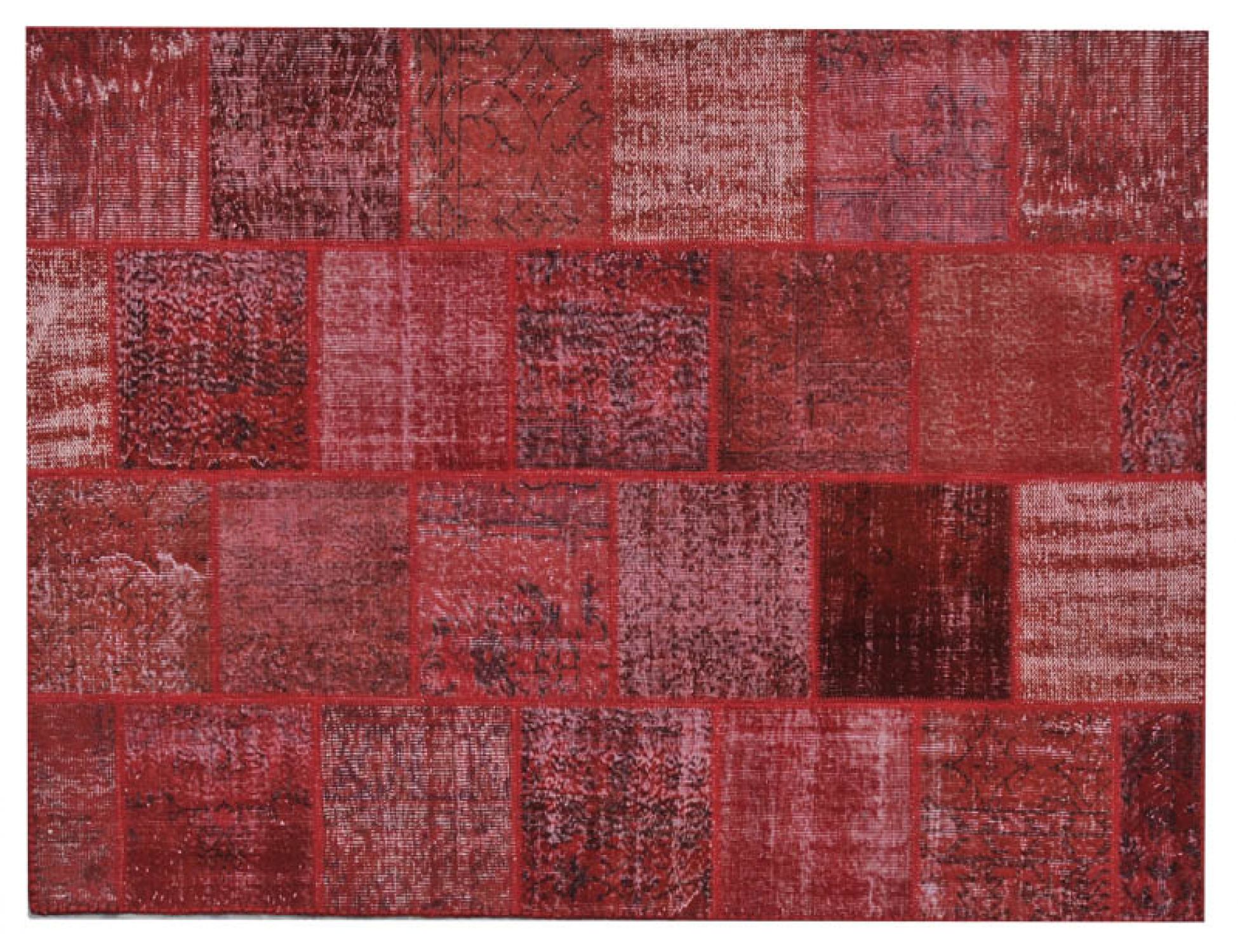 Patchwork Χαλί  Κόκκινο <br/>236 x 169 cm