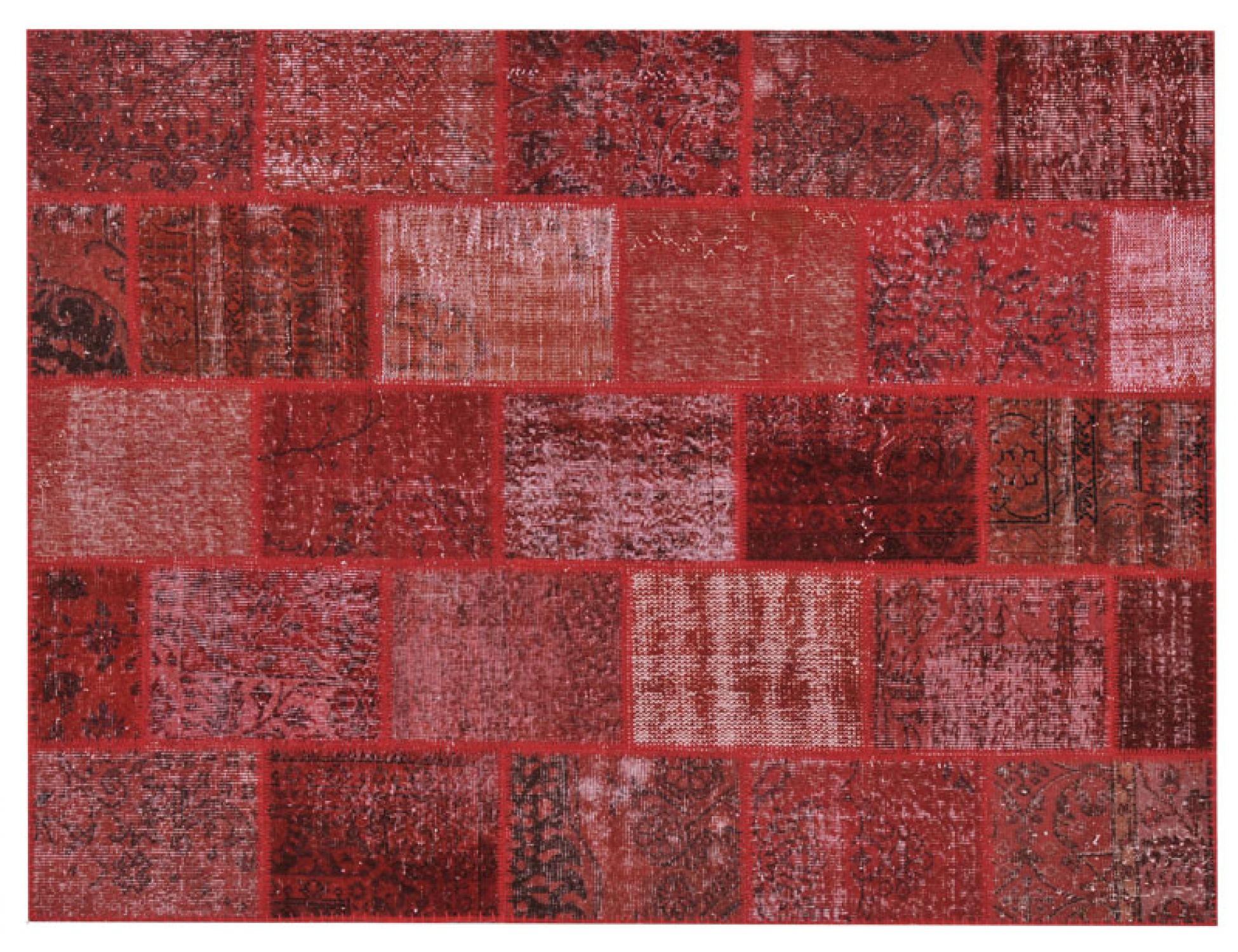 Patchwork Χαλί  Κόκκινο <br/>197 x 148 cm