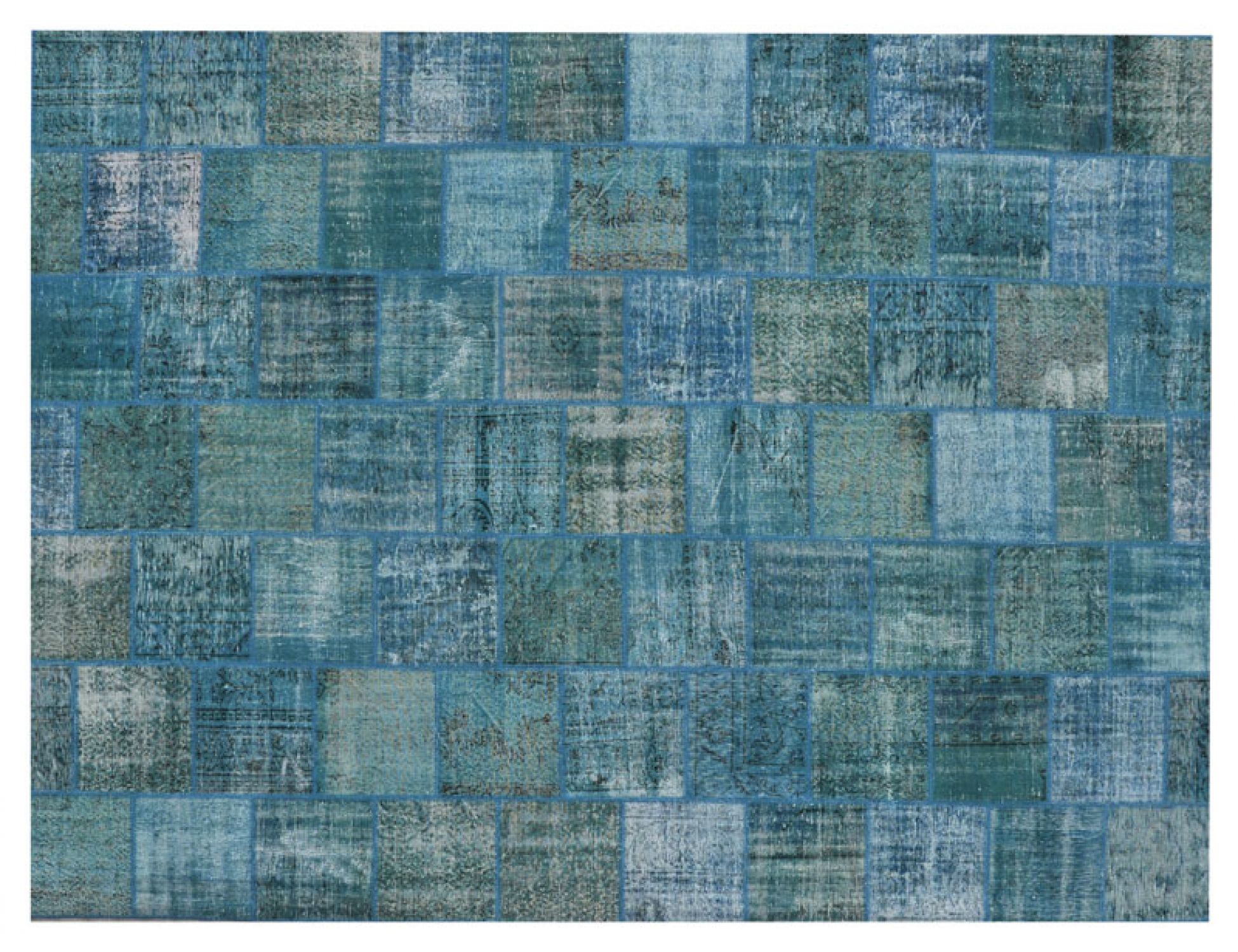 Patchwork    Μπλε <br/>397 x 297 cm