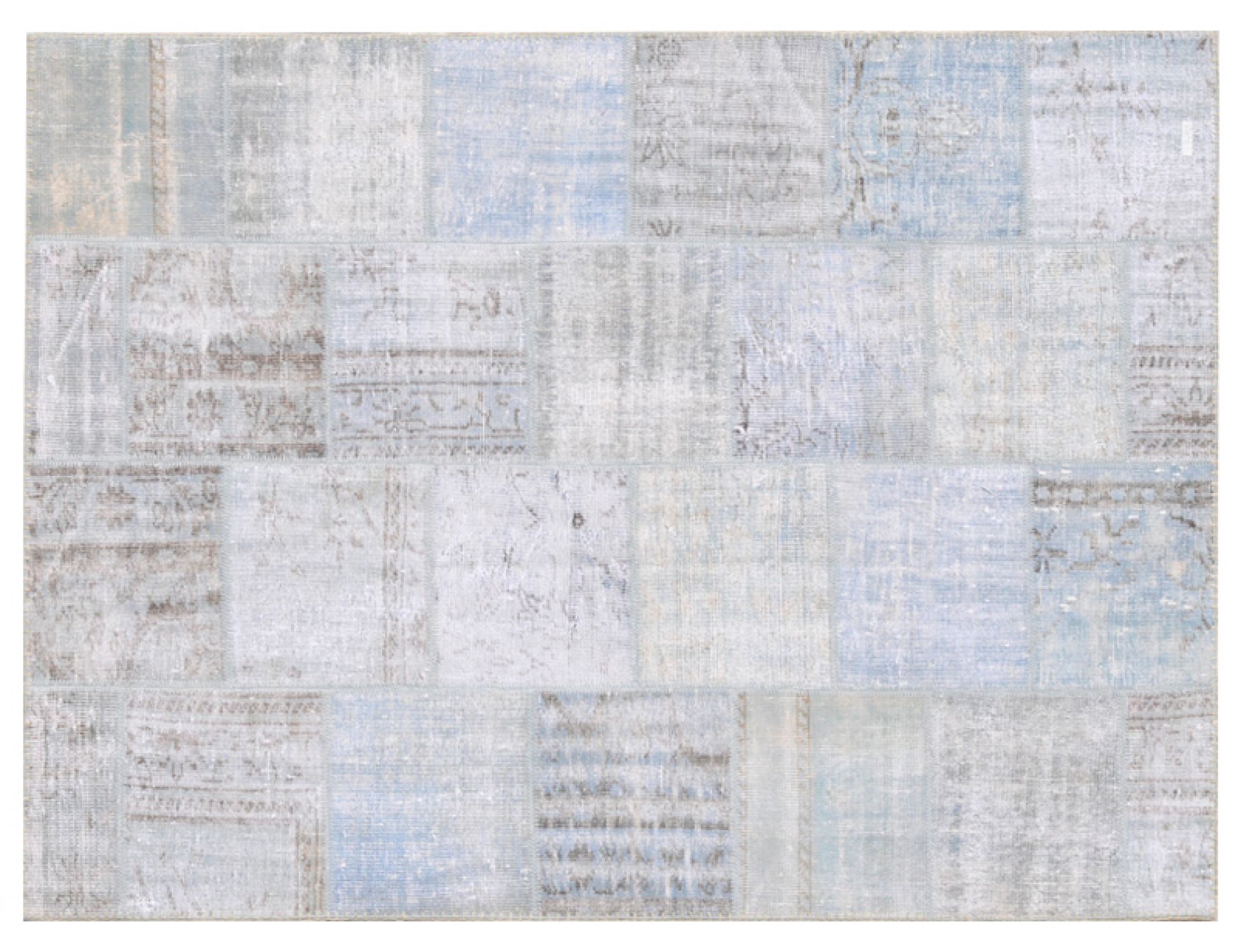 Patchwork Χαλί  Μπλε <br/>239 x 169 cm