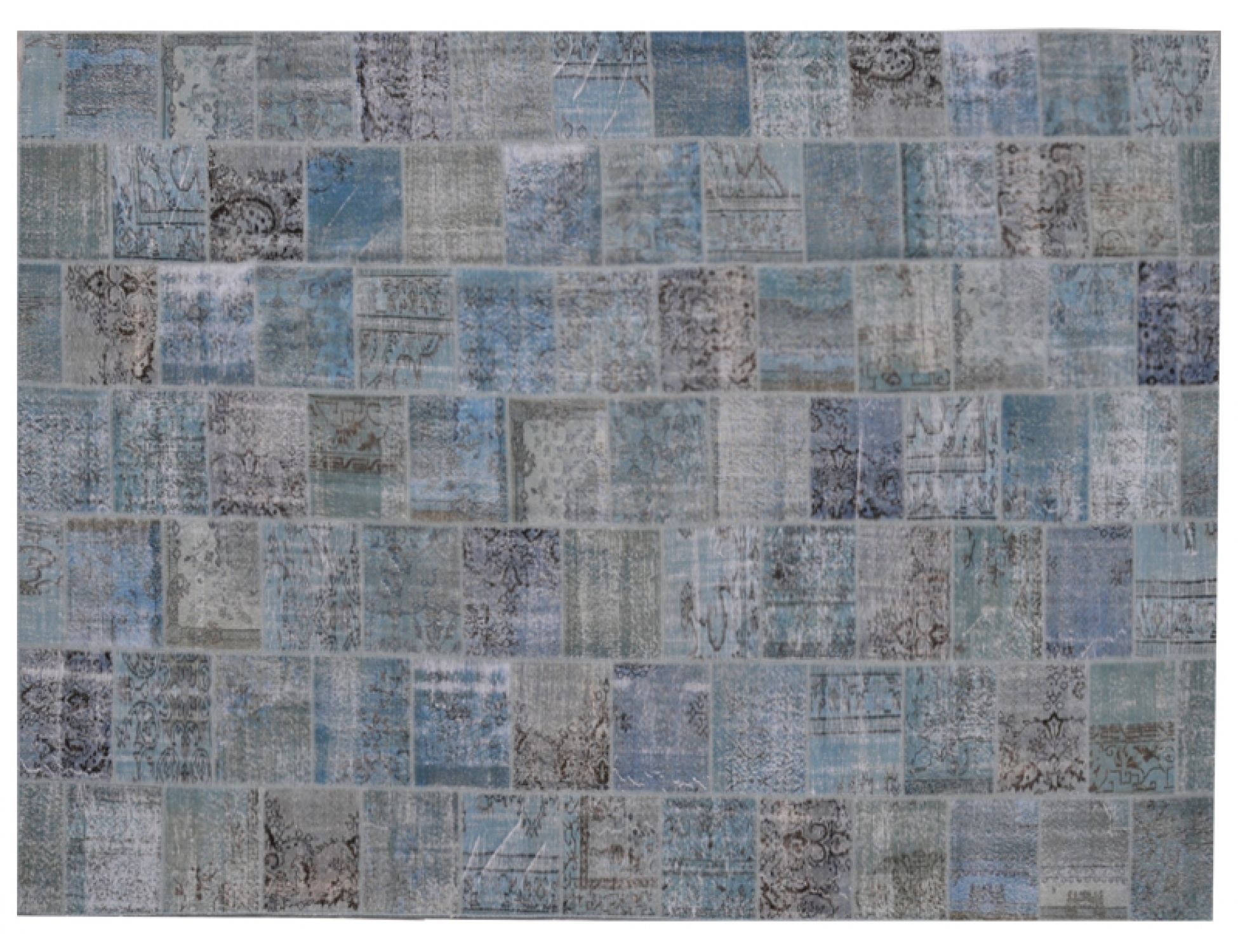 Patchwork Χαλί  Μπλε <br/>499 x 298 cm
