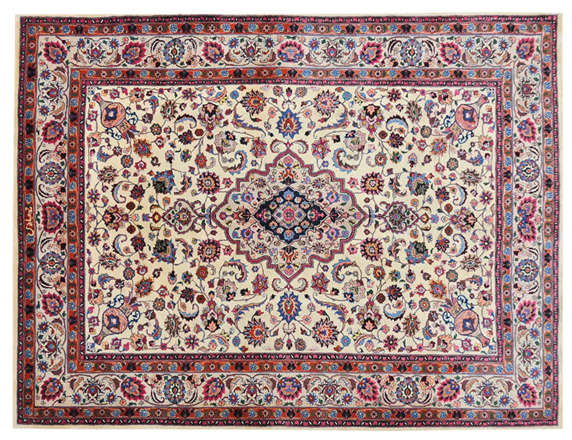 Περσικό Χαλί  Μπεζ <br/>343 x 246 cm