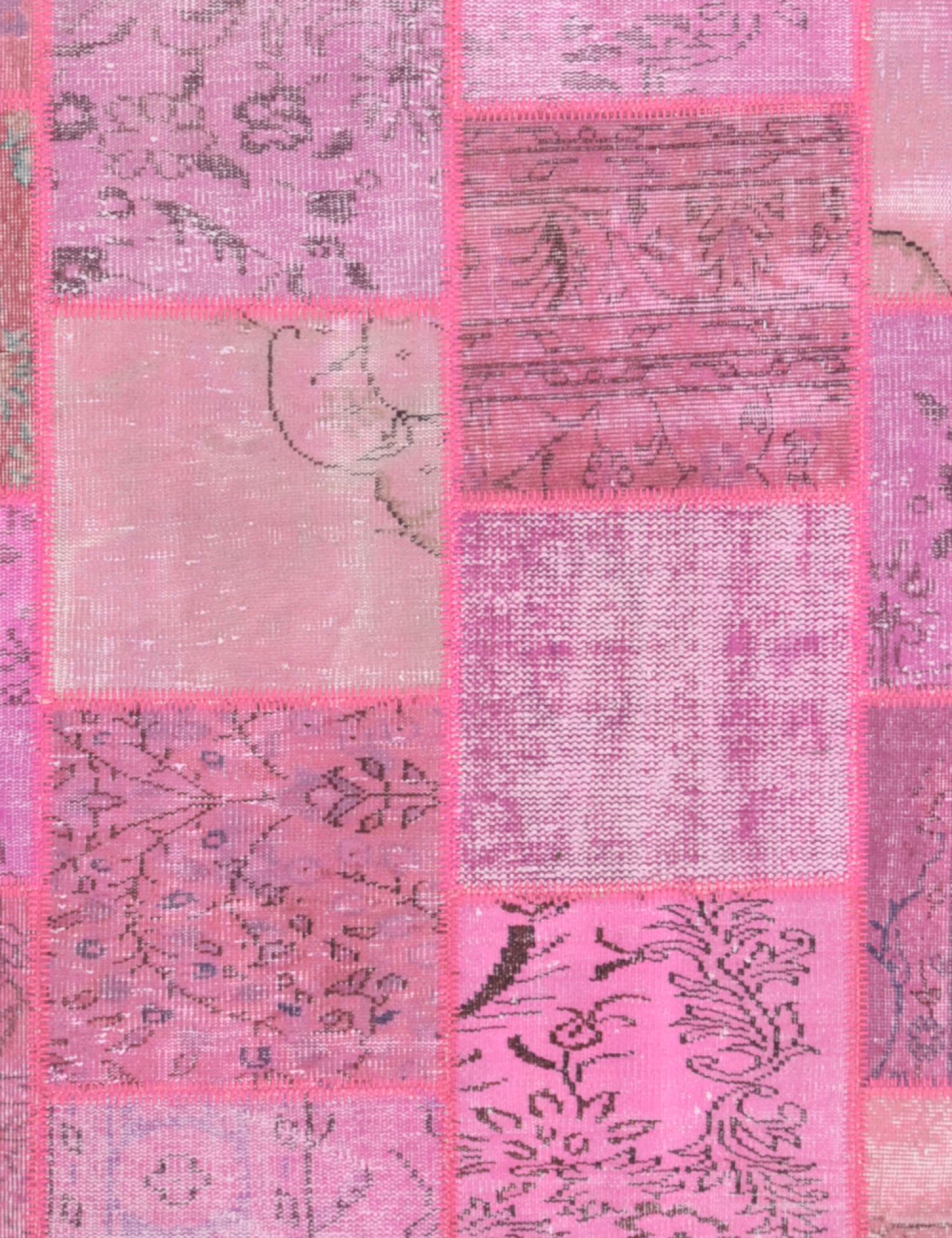 Patchwork Χαλί  Ρόζ <br/>238 x 168 cm