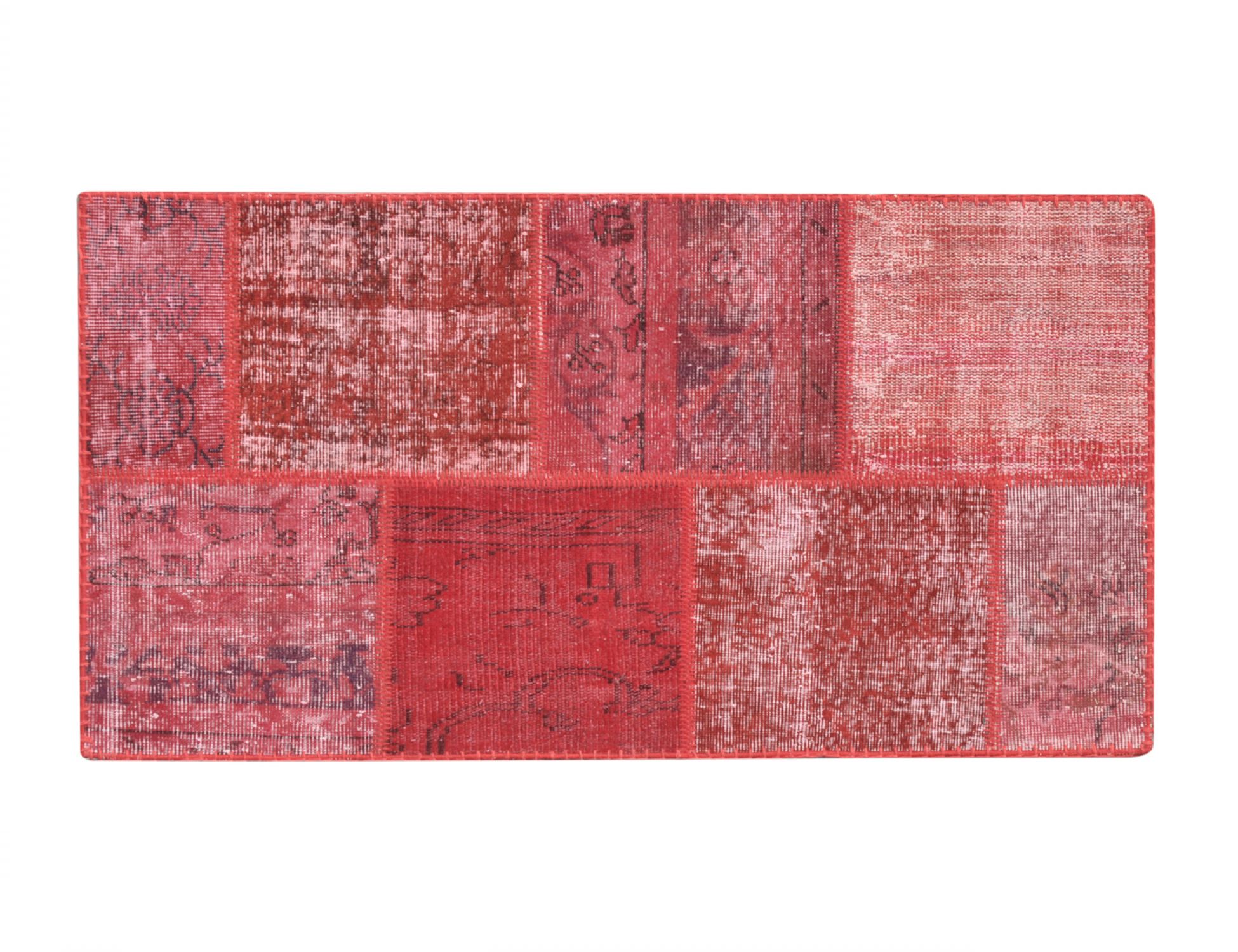 Patchwork Χαλί  Κόκκινο <br/>149 x 78 cm