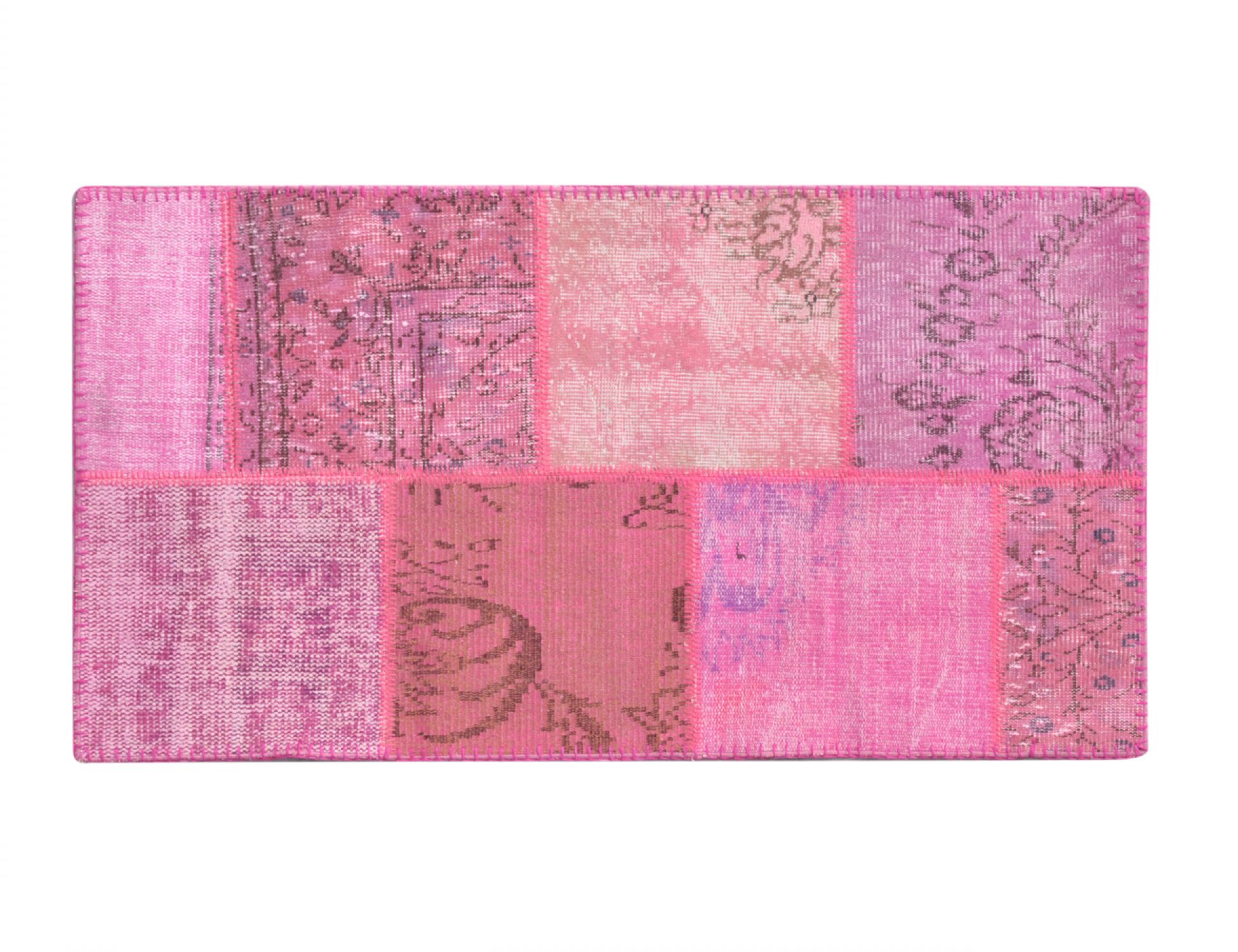 Patchwork    Ροζ <br/>148 x 79 cm