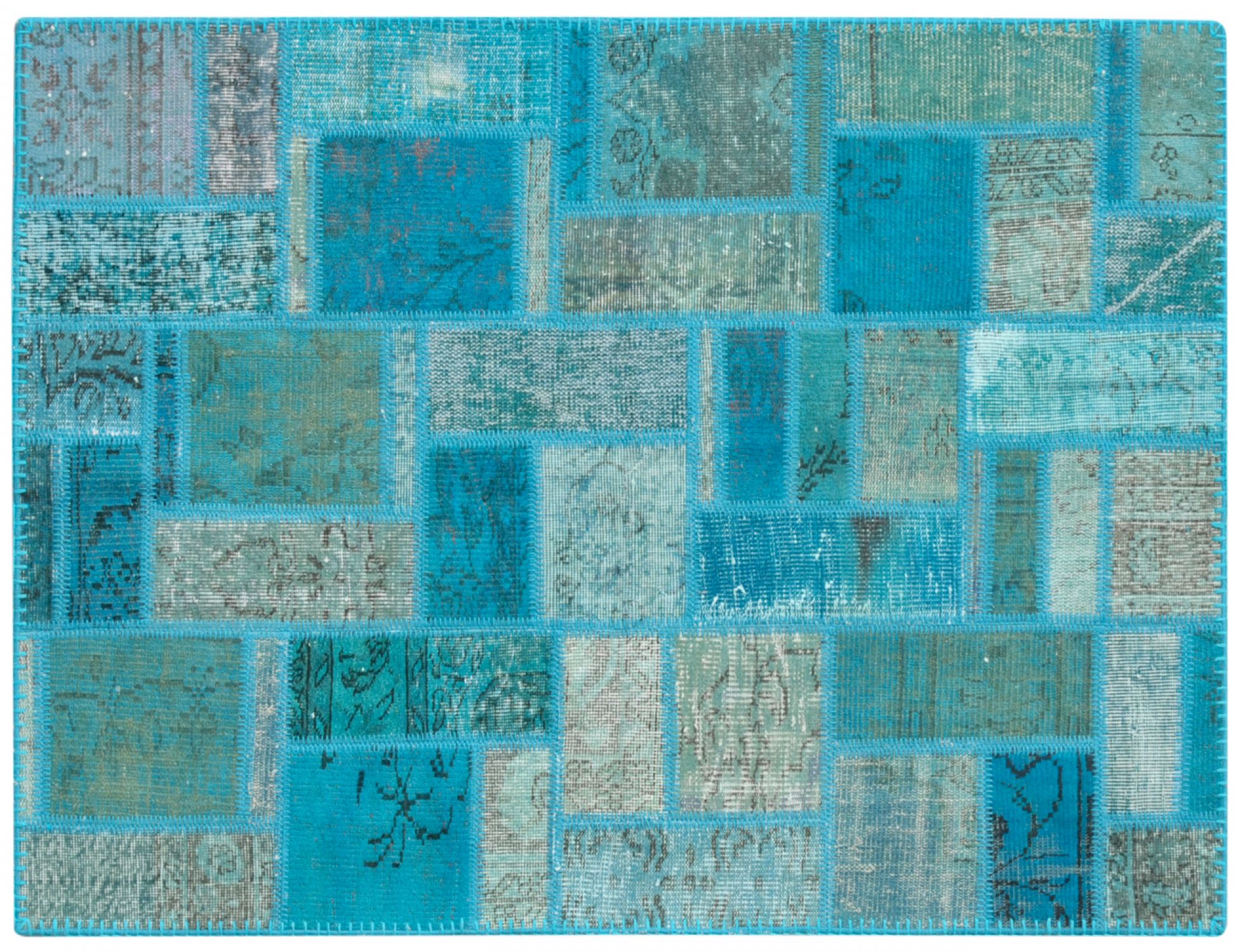 Patchwork    Μπλε <br/>178 x 117 cm