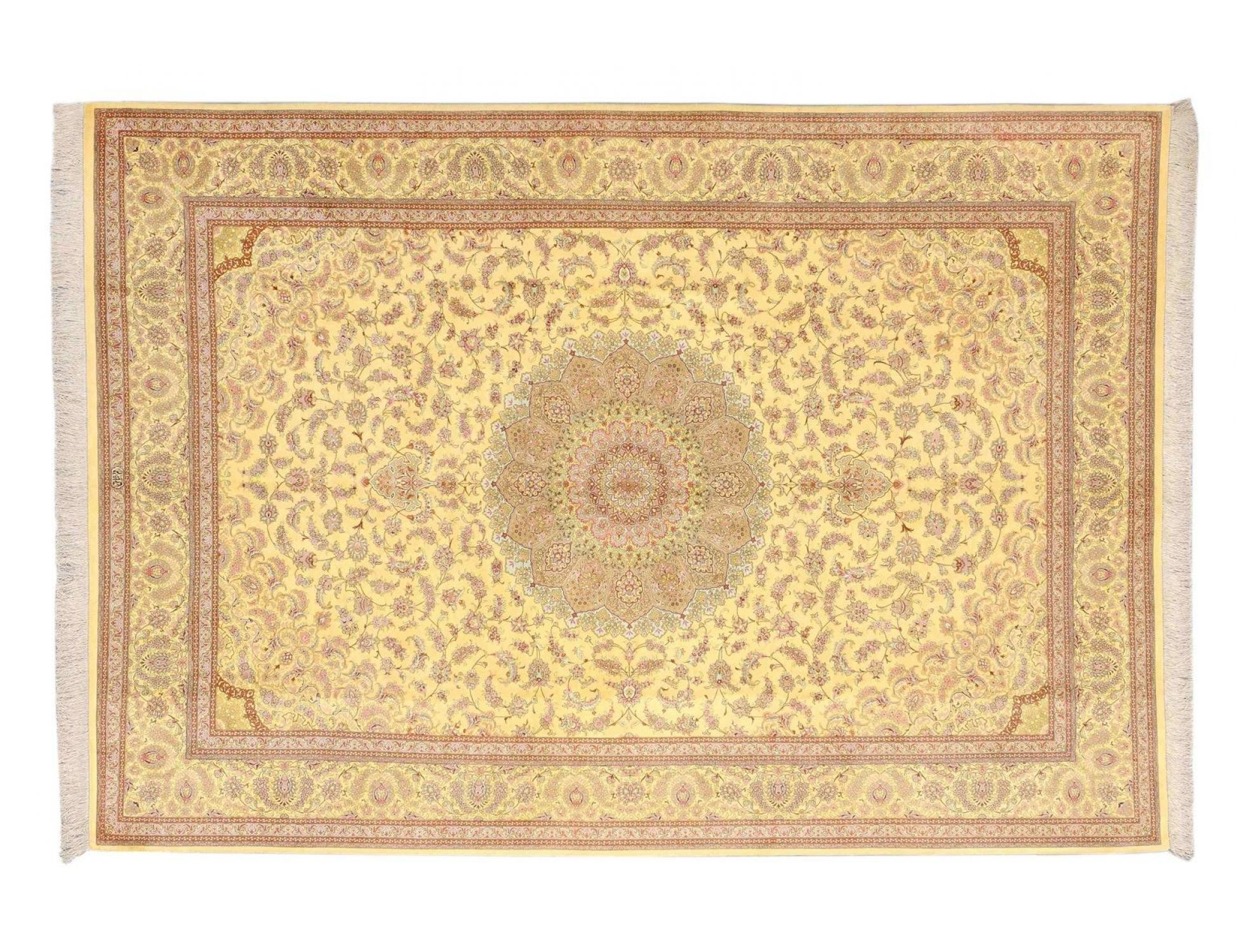 Περσικό μεταξωτό χαλί   <br/>343 x 239 cm